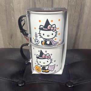 Blue Sky Clayworks Hello Kitty Halloween Witch Coffee Mugs Mug Heather Goldminc